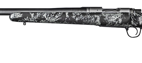 Christensen Arms 8010618400 Ridgeline FFT 300 PRC 3+1 22" Carbon Fiber/Threaded Barrel, Stainless Steel, Black with Gray Accents Stock, Left Hand