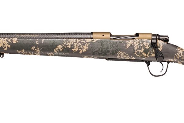 Christensen Arms 8010621000 Ridgeline FFT 7mm Rem Mag 3+1 22" Carbon Fiber/Threaded Barrel, Burnt Bronze Cerakote, Green with Black/Tan Accents Stock, Left Hand