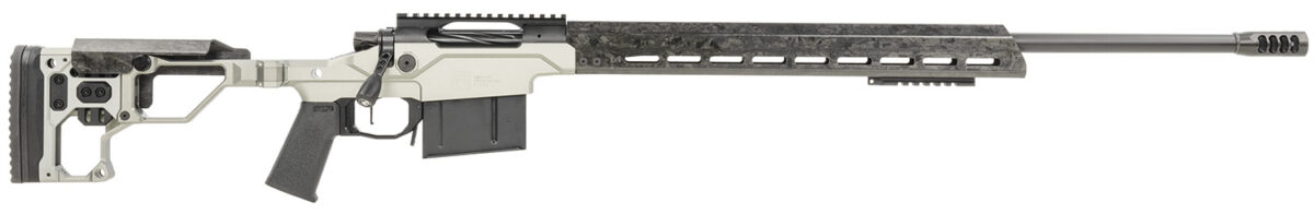 Christensen Arms 8010307402 Modern Precision 308 Win 24" Threaded Carbon Fiber Barrel 5+1, Black Nitride Finish, Tungsten Anodized Folding Stock, Polymer Grip 1 146142
