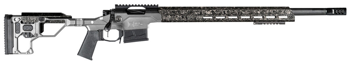 Christensen Arms 8010307401 Modern Precision 308 Win 20" Threaded Carbon Fiber Barrel 5+1, Black Nitride Finish, Tungsten Anodized Folding Stock, Polymer Grip 1 146185