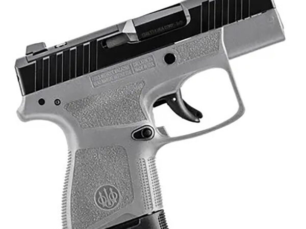 Beretta USA JAXN9268A1 APX A1 Carry Micro-Compact Frame 9mm Luger 8+1 3" Blued Steel Barrel, Black Serrated Steel Slide, Wolf Gray Polymer Frame, Polymer Grip