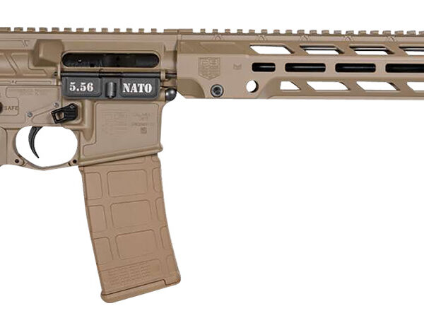 Diamondback DB1784K061 DB15  5.56x45mm NATO 30+1 16", FDE, 15" M-Lok Anti-Rotation Handguard, Magpul CTR Stock & K2 Grip, Obsidian Muzzle Brake, Ambi Safety