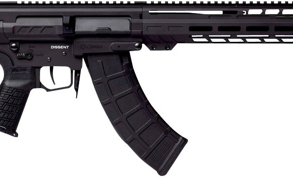 CMMG 86AD60BAB Dissent MK47 7.62x39mm 30+1 (2) 16.10", Black Armor, Side Charging Handle Rec, 15" M-Lok Handguard, Side Folding Stock, Zeroed Grip, Muzzle Brake, 60/90 Ambi Safety, Adj. Gas Block