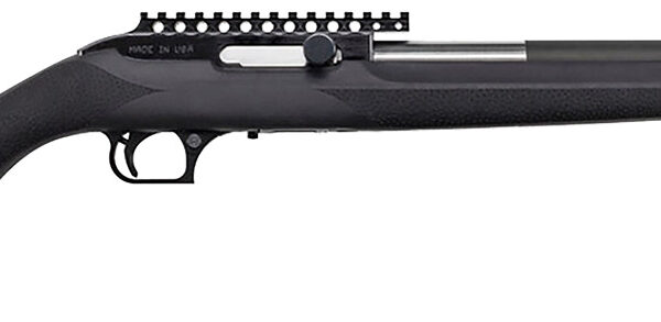 Magnum Research SBA17HMH Magnum Lite  17 HMR 19" Black Steel Threaded Barrel, Black Fixed Hogue OverMolded Stock