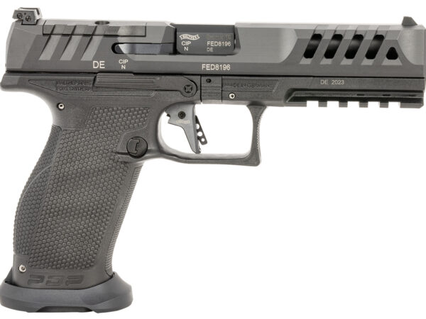 Walther Arms 2872595 PDP Match Full Size Frame 9mm Luger 18+1