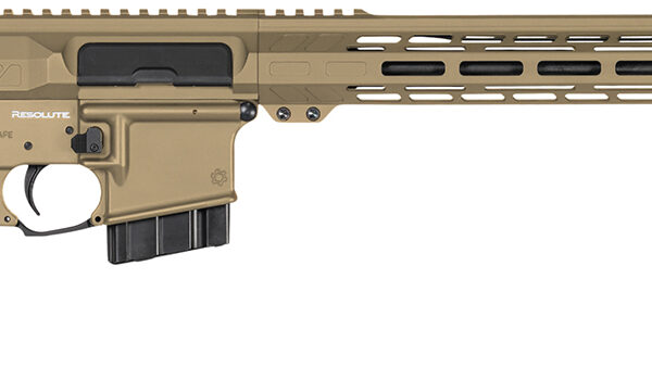 CMMG 28A670CCT Resolute MK4 22 ARC Black Nitride Threaded Barrel, Coyote Tan Cerakote Picatinny Rail Aluminum Receiver, M-LOK Handguard, Black Synthetic CMMG 6 Position RipStock, Black Polymer Grip