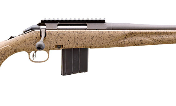Ruger 46924 American II Ranch Full Size 400 Legend 5+1 16.10" Cobalt Cerakote Threaded Barrel & Alloy Steel Receiver w/Picatinny Rail, Flat Dark Earth Splatter Adj LOP Synthetic Stock
