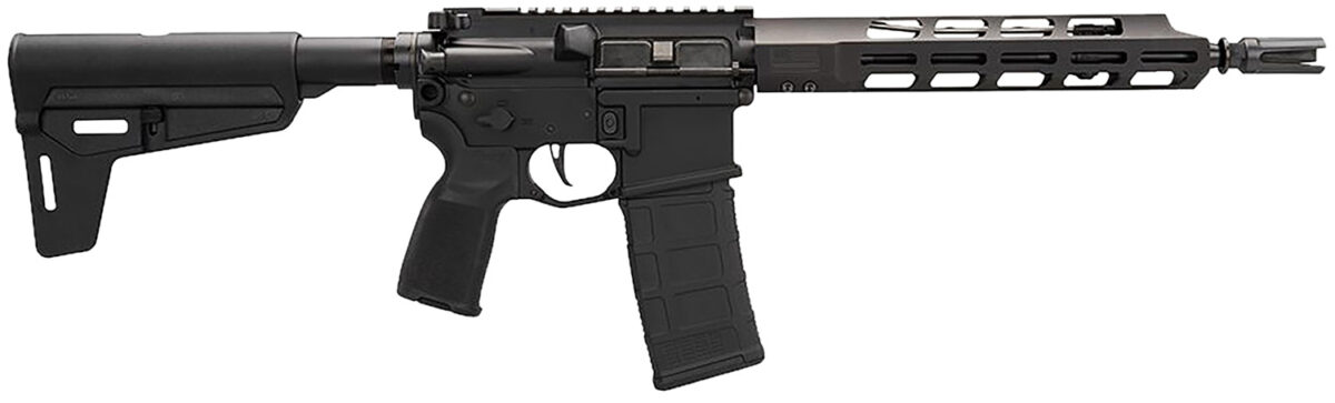 Sig Sauer PM40011BTRDV2 M400 5.56 NATO 30+1 11.50" Black Optic Ready Chrome Hard Coat Anodized M-LOK Handguard Polymer Grip 1 169085