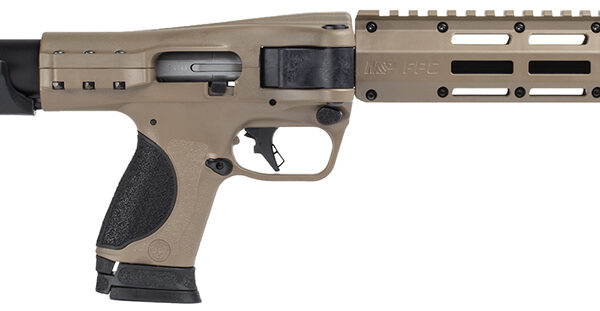 Smith & Wesson 14376 M&P FPC  9mm Luger 23+1 18.60" Black Oxide Flat Dark Earth Cerakote Aluminum Receiver M-LOK Handguard Polymer Stock Palm Swell Grip