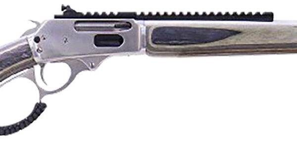 Rossi 950357189LW R95  357 Mag 8+1 18" Matte Stainless Threaded Barrel, Stainless Polished Stainless Steel Receiver, Fixed Laminate Stock