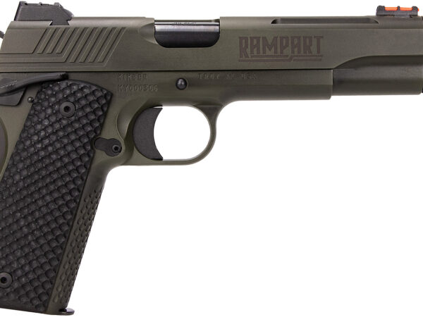 Kimber Mfg.,inc 3000466 Rampart  45 ACP 8+1 5" Cerakote Stainless Steel Slide G10 Grip