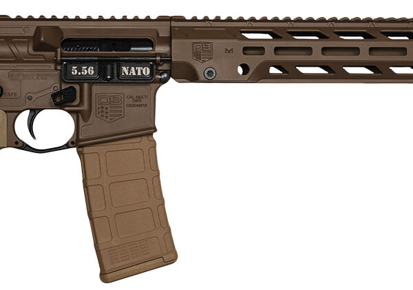 Diamondback DB1784K131 DB15  5.56 NATO 30rd 16" Black Nitride w/ FDE Cerakote Flat Dark Earth Cerakote 7075-T6 Aluminum Receiver Flat Dark Earth Magpul MOE K2 FDE Grip