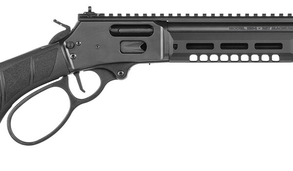 Smith & Wesson 14194 1854 Stealth Hunter 357 Mag 8+1 16.30" Black Armornite Threaded Barrel, Black Anodized Picatinny Rail Receiver, Fixed w/Textured Grip Panels Black Synthetic Stock
