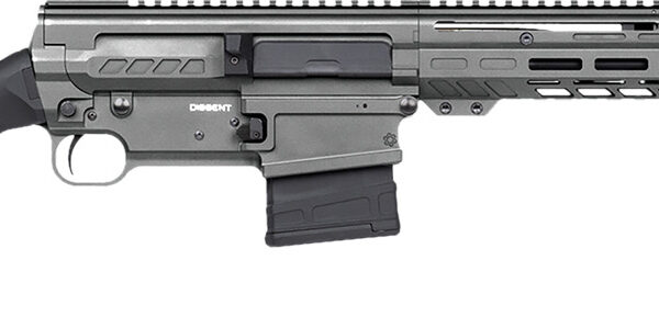 CMMG 38A530CTNG Dissent BR3 308 Win 10+1 16.10" Black Nitride Threaded Barrel, Tungsten Cerakote Aluminum Receiver w/Picatinny Rail, M-LOK Handguard, Magpul SGA Black Polymer Stock, Ambidextrous