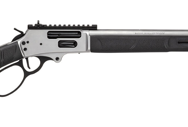 Smith & Wesson 14204 1854  45-70 Gov 6+1 20" Stainless Threaded Barrel, Stainless Steel Receiver w/Picatinny Rail, Fixed Black Synthetic Stock, Thread Protector