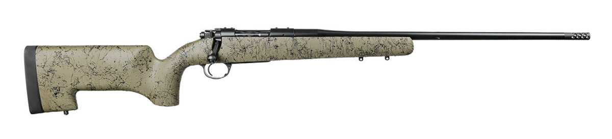 Kimber Mfg, Inc 3000925 Mountain Acsent Peak 280 Ackley 4+1 24" Match Grade Threaded Barrel, Aluminum Receiver, Fixed Aluminum/Carbon Fiber Stock 1 181641