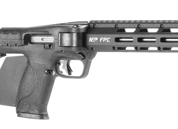 Smith & Wesson 14528 M&P FPC *CA Compliant 10mm Auto 10+1 16.25" Black Oxide Barrel, Black Anodized Aluminum Receiver w/Picatinny Rail, M-LOK Handguard, Side Folding w/Mag Storage Black Polymer Stock