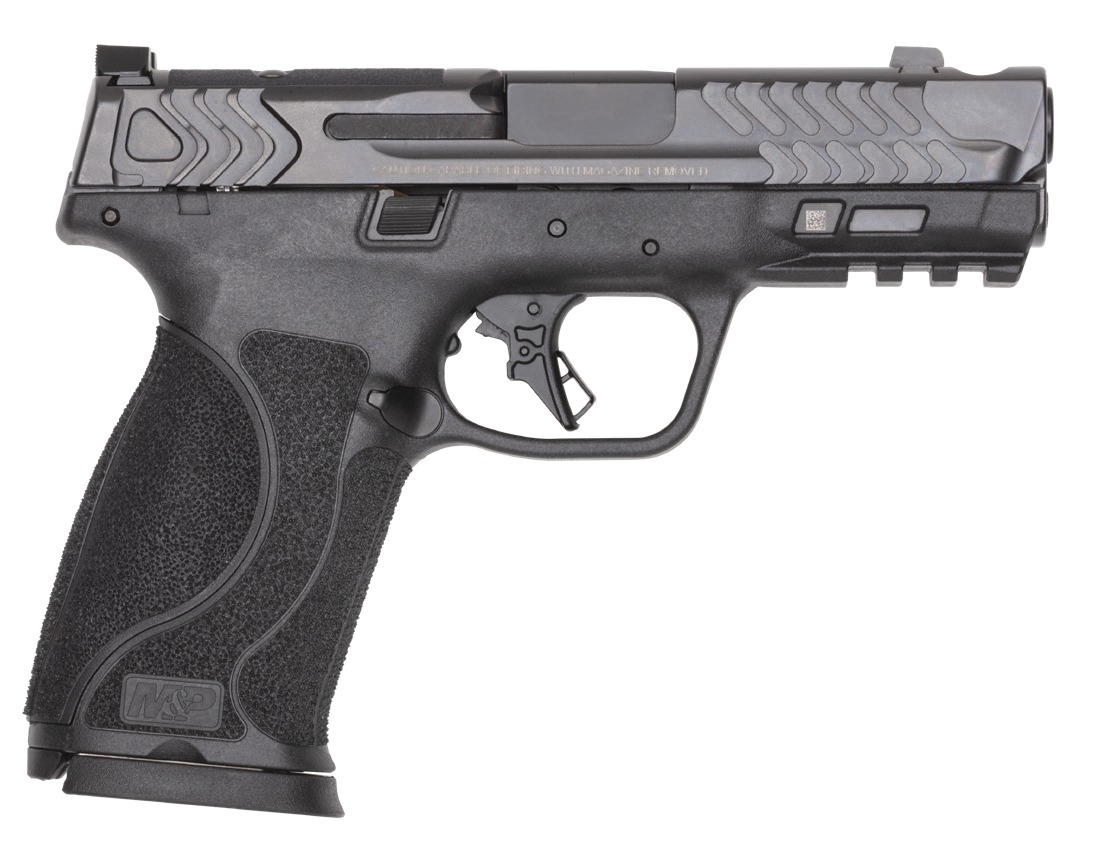 Smith & Wesson 14413 M&P PC M2.0 10mm Auto 15+1 4" Black Armornite Ported Stainless Steel Barrel & Optic Ready/Ported/Serrated Slide, Polymer Frame w/Picatinny Rail, Interchangeable Palmswell Grip 1 190576