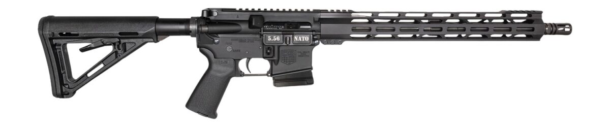 Diamondback DB1799K005 DB15 *CO Compliant 5.56 NATO 10+1 16" Black Nitride Barrel, Black Anodized Aluminum Receiver w/Picatinny Rail, M-LOK Handguard, Black Synthetic Stock 1 196438