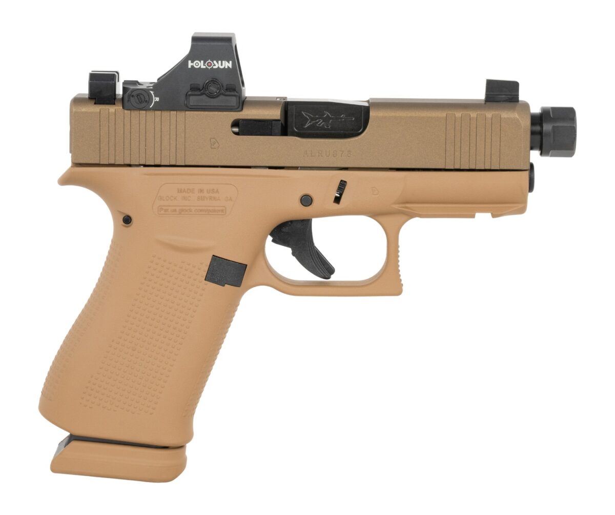 Glock UX4350204NR15ORNINO2 G43X 9mm Luger 15+1 3.41" Steel Serrated Slide Ambidextrous 1 196494