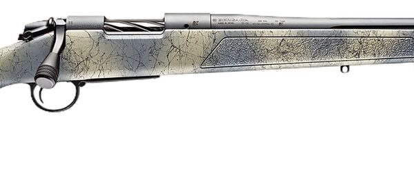Bergara Rifles B14S815 B-14 Wilderness Sierra 25 Creedmoor 4+1 20" Sniper Gray Cerakote Fluted Threaded Barrel & Steel Drilled & Tapped Receiver, Sporter w/Adj Comb SoftTouch Wilderness Camo w/Black W