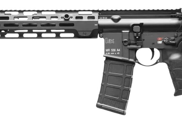 HK 81001033 MR556 A4 5.56x45mm 10+1 16.50" Black Barrel, Black Receiver w/Picatinny Rail, Black Polymer Stock, Black Polymer Grip, Ambidextrous