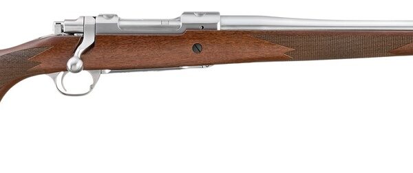 Ruger 67113 Hawkeye 250th Anniversary Limited Edition 308 Win 4+1 20" Satin Threaded Barrel, Satin Stainless Steel Receiver w/Integral Scope Mount, American Black Walnut Fixed Stock