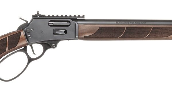 Smith & Wesson 1854 1854 America 250 Limited Edition 44 Rem Mag 9+1 19.25" Black Armornite Threaded Barrel, Engraved Black Armornite Stainless Steel Receiver w/Picatinny Rail, Walnut Forearm & Fixed S