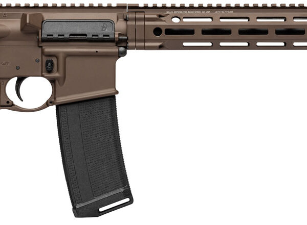 Daniel Defense 0212802338047 DDM4 V7 5.56x45mm NATO 30+1 16" Threaded Barrel w/Flash Suppressor, Mil-Spec Brown Cerakote, 6 Position Stock w/SoftTouch Overmolding
