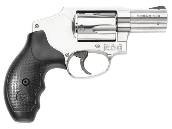 Smith & Wesson 163690 Model 640 *CA Compliant 357 Mag or 38 S&W Spl +P 5 Shot 2.12" Stainless Steel Barrel/Cylinder, Satin Stainless Steel J-Frame, Snag-free Enclosed Hammer, Internal Lock