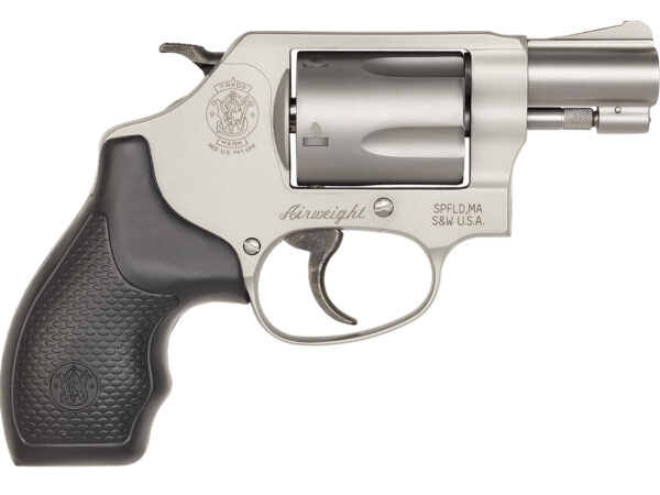 Smith & Wesson 163050 Model 637 *CA Compliant 38 S&W Spl +P 5 Shot 1.88" Stainless Steel Barrel/Cylinder, Matte Silver Aluminum Alloy J-Frame, Integral Front Sight, Internal Lock