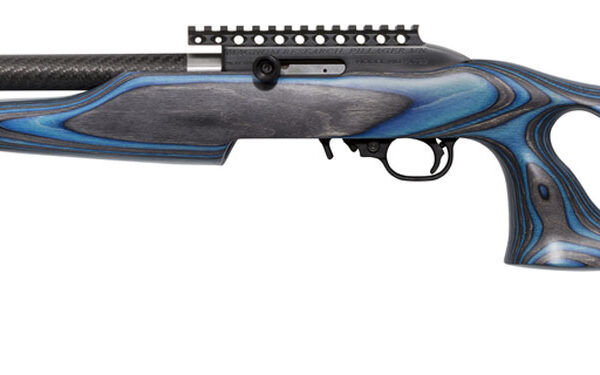 Magnum Research SSEB22G Magnum Lite SwitchBolt Full Size 22 LR 10+1 17" Black Anodized Carbon Steel/Threaded Barrel, Black w/Integral Scope Base Receiver/ Blue Fixed Thumbhole Stock, Right Hand