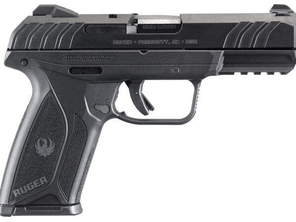 Ruger 3810 Security-9  9mm Luger 15+1 4" Black Steel Barrel, Black Oxide Serrated Steel Slide, Black Polymer Frame w/Picatinny Rail, Black Polymer Grip