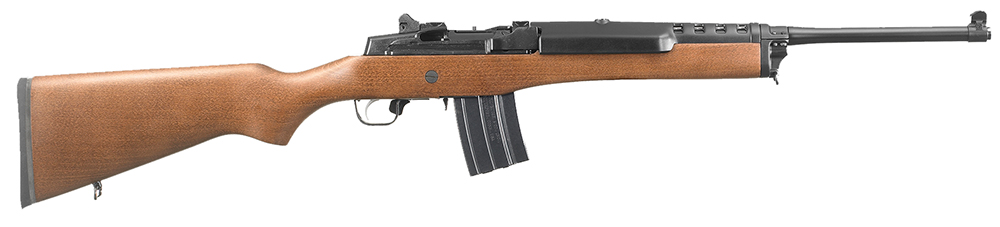 Ruger 5816 Mini-14 Ranch 5.56x45mm NATO 20+1 18.50" Barrel, Blued Alloy Steel, Hardwood Stock, Optics Ready 1 56042