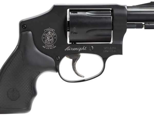Smith & Wesson 150544 Model 442 *CA Compliant 38 S&W Spl +P 5 Shot 1.88" Stainless Steel Barrel, Carbon Steel Cylinder, Aluminum J-Frame, Black Metal Finish, Integral Front Sight, No Safety Lock
