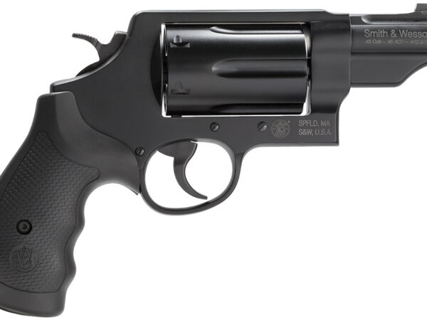Smith & Wesson 162410 Governor *MA Compliant 45 Colt (LC) Or 2.50" 410 Gauge, 2.75" Black Barrel, 6rd  Black PVD Cylinder, Black Scandium Alloy Z-Frame, Polymer Grip
