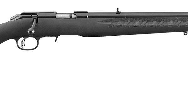 Ruger 8301 American Rimfire Full Size 22 LR 10+1 22" Satin Blued Steel Barrel & Alloy Steel Receiver w/Integral Scope Mount, Black Fixed Synthetic Stock, Right Hand