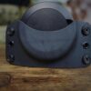 Syn Tin Carrier (IWB & OWB) 2 Black Kydex pouch tin carrier holding a Syn Tin 3.0, front view
